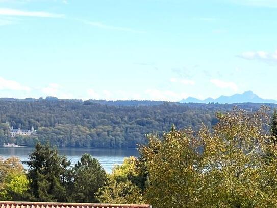 Hier BAUEN Sie IHREN persönlichen SEE- und BERGBLICK 
LEBEN in adäquater Nachbarschaft - 82340 FELDAFING Starnberger See