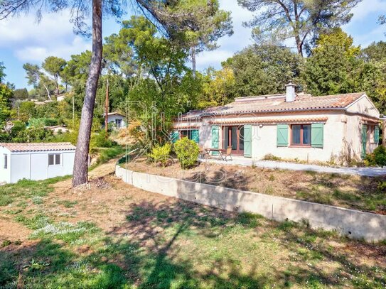 House, 3 bedrooms, large garden, 2 outbuildings, Roquefort-les-Pins