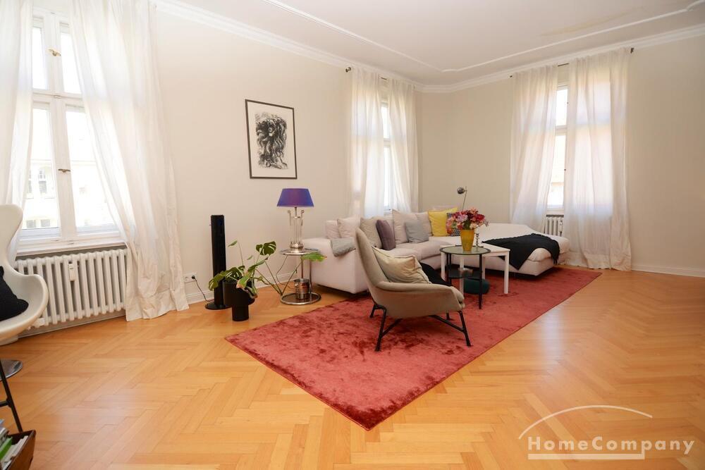 Große 4-Zimmer-Wohnung in Wilmersdorf, möbliert - Foto 1