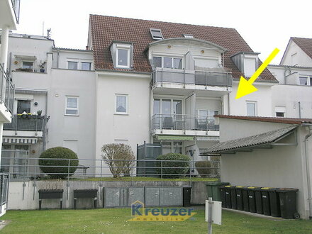 Hübsch * Gepflegt * Hell ! 3 Zi.-Stadtwohnung mit Balkon im Herzen von Weingarten !