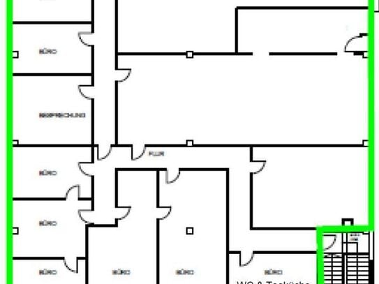 24_VB2613VH Neuwertiges, flexibel aufteilbares Büro mit guter Verkehrsanbindung / Gemeinde Barbing