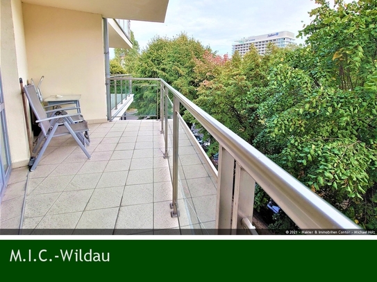 AVANGARD RESORT – Apartment an der Promenade – Blick ins Grüne - Balkon - PKW-Stellplatz