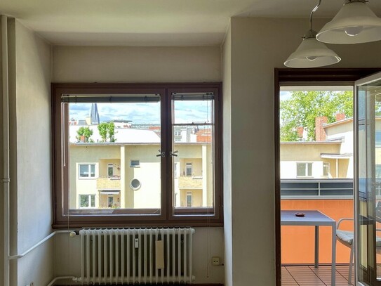 2-Zimmer-Wohnung mit Balkon, Fahrstuhl und Parkplatz in Berlin Wilmersdorf - unvermietet