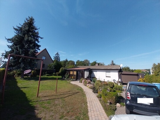 Idyllisches Gartengrundstück mit Bungalow in der Nähe des Zeuthener Sees