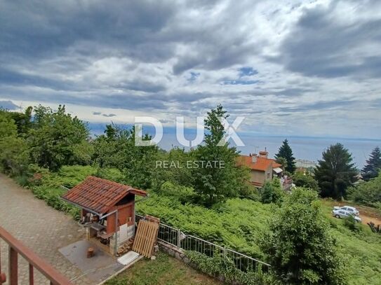 OPATIJA, LOVRAN - Wohnung 121m2 DB+3S mit Meerblick + Umgebung 600m2