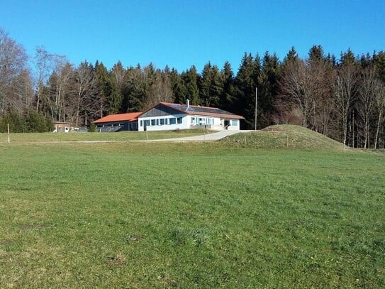 Einfamilienhaus mit gewerbl. Anbau im Außenbereich