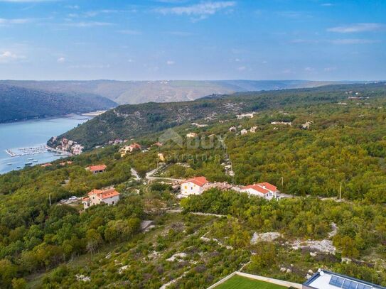 ISTRIEN, RABAC - Grundstück mit Meerblick