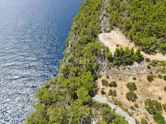 HVAR, SANKT NEDJELJA - Olivenhain (Ackerland) 1. REIHE ZUM MEER!!! 30000m2