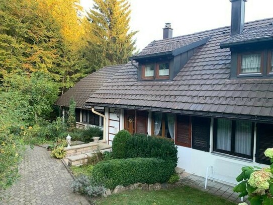 Wohnen wo andere Urlaub machen - Viel Platz in ruhiger Lage mit Garten und toller Aussicht!