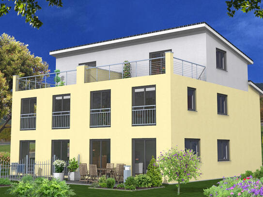 Neubauprojekt: Moderne und ökologische Doppelhaushälfte in sehr guter Wohnlage!