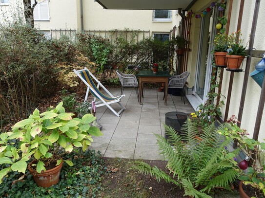 2-Zimmer-Gartenwohnung in grüner, ruhiger Lage im Glockenbachviertel, eine seltene Gelegenheit!