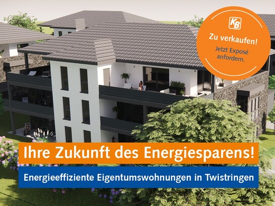 Exklusive, schlüsselfertige KFW40+ 3 Zimmer Eigentumswohnung zu verkaufen