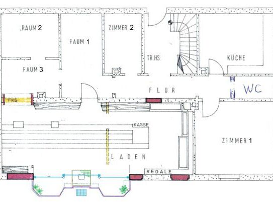 04_VL3810a Verkaufs- oder Ladenbürofläche mit Anbau / Regensburg - Nord