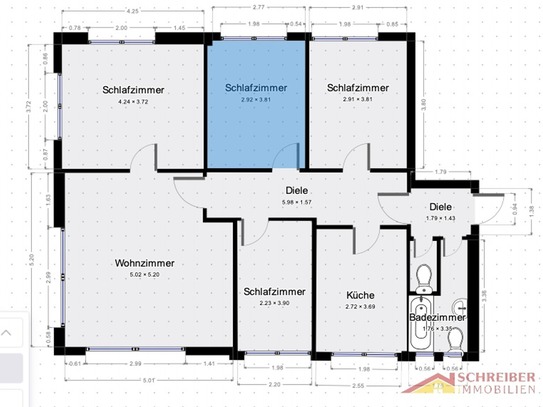 5 ZKB Wohnung mit Garten in Altenkirchen-Honneroth zu vermieten.