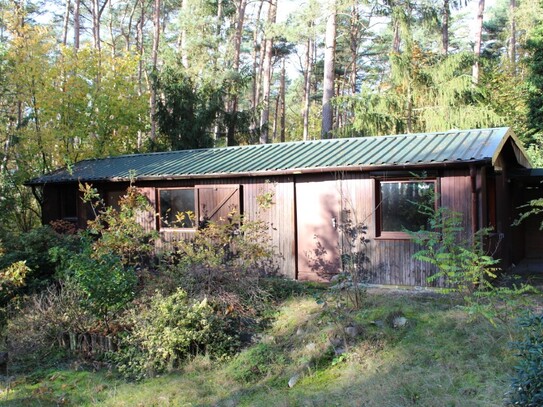 Wochenendhaus auf angepachtetem Grundstück