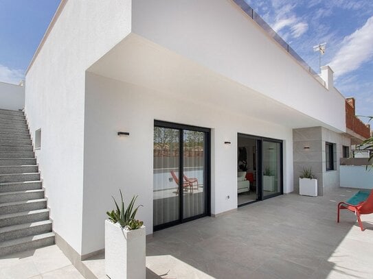 Moderne Villa in Sucina an der Costa Cálida (Murcia) mit 3 Schlafzimmern und 2 Badezimmern, Pool und Parkplatz