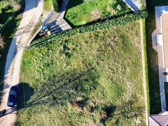 MEERBLICK, Baugrundstück 626m2, Umgebung Poreč, Istrien