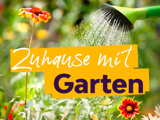 Natur pur! Wohnung mit eigenem Garten