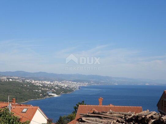 OPATIJA, POBRI - Baugrundstück 1063m2 mit Meerblick für ein Wohnhaus - Wohnungen / Appartements / Einfamilienhaus / Vil…