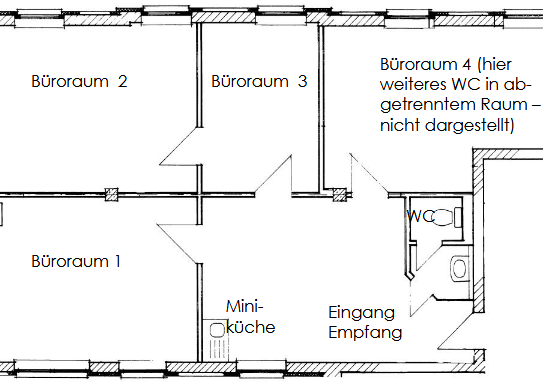 großes Büro in Sangerhausen zu vermieten