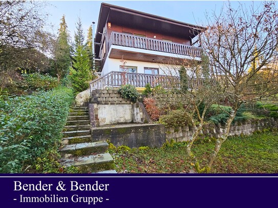 Gemütliches Einfamilienhaus in idyllischer Höhenlage mit schönem Fernblick in Windeck-Halscheid!