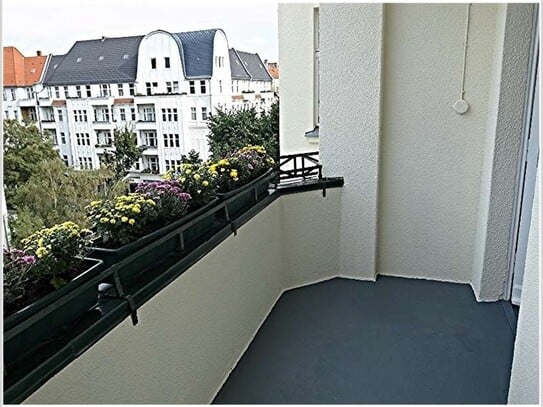 Jugendstil Altbau Perle, Fernw.-TOP Grundriss, Gäste-WC, EBK, Loggia, 10 Min. U6 bis Friedrichstr.