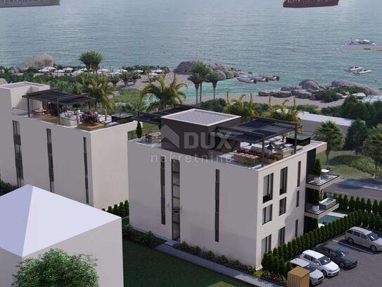 ZADAR, SUKOŠAN – Luxuriöses Penthouse im Bau, 1. Reihe zum Meer CS05