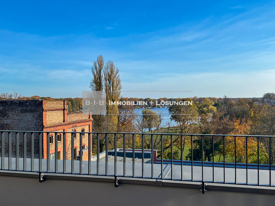 Exklusives Penthouse mit Dachterrasse und Blick auf die Dahme