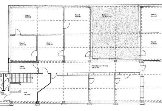 13_VB2316VH Büro ca. 420 m² mit ca. 85 m² Dachgarten / Regensburg - Ost