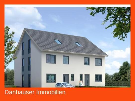 Projektierung von zwei Doppelhäuser in 93155 Hemau - Ortsteil Haag.