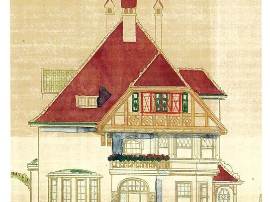 Jugendstil-Villa in ruhiger, stadtnaher Lage