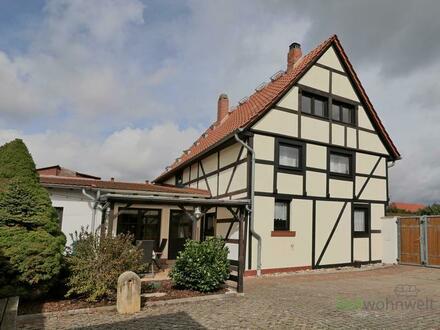 (EF0985_M) Gotha: Nesse-Apfelstädt, möbliertes Wohnhaus mit Garten nahe Arnstadt, Gäste-WC, Grundreinigung inklusive