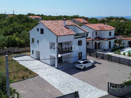 INSEL KRK, RASOPASNO - Einfamilienhaus mit Dachterrasse, Neubau in Meeresnähe!