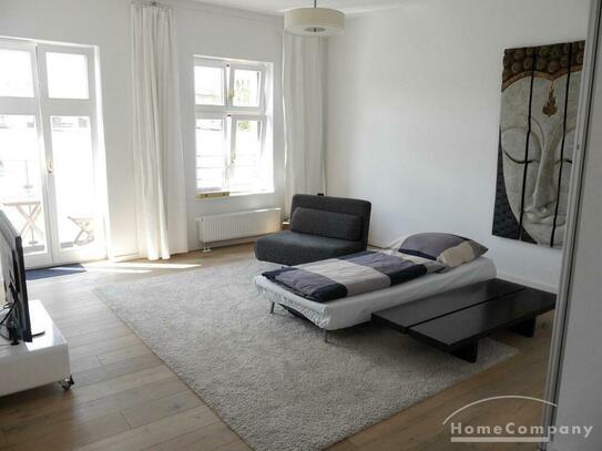 Super gelegene 3-Zimmer-Wohnung mit Balkon in Berlin Mitte, möbliert