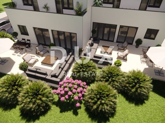 ZADAR, ZATON – Zweistöckiges Apartment mit privatem Pool und großem Garten! Neubau! B5