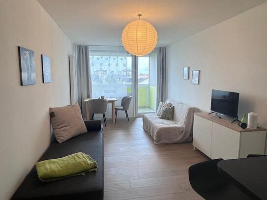 Gemütlich möbliertes 1-Zimmer-Apartment mit Balkon in Laim