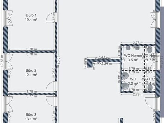 31_VB3737VH Büroetage in einem modernen Gewerbeanwesen / nördliche Stadtgrenze von Regensburg