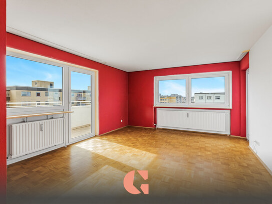 Ideal für junge Familien: bezugsfreie und lichterfüllte Wohnung Nähe Ostpark