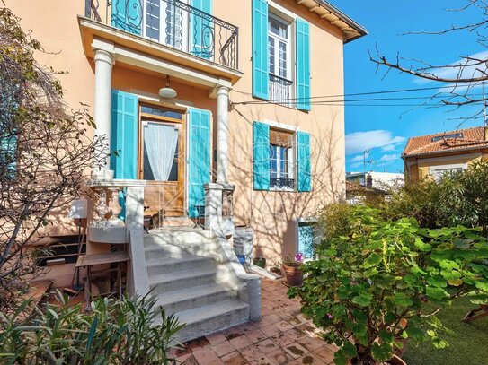 CANNES: Townhouse, 5 bedrooms, garden, 15-minute walk to the Croisette