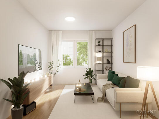 Hell - saniert - zentral - ruhige 3,5-Zimmer-Wohnung