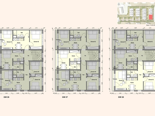 BUSINESSAPARTMENT FÜR GEWERBLICHES WOHNEN MIT ERSTVERMIETUNGSGARANTIE! ATTRAKTIVE RENDITE!