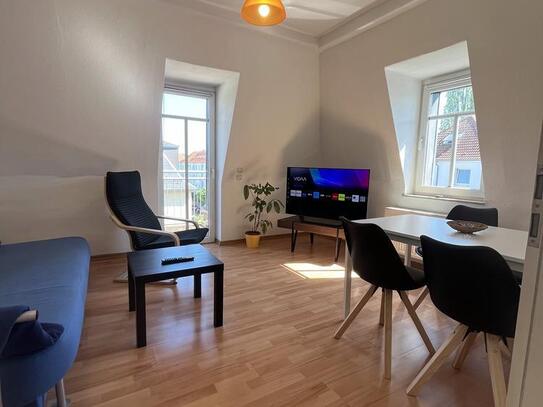 Möbliert / Furnished 2-Zimmer Apartment in Dresden-Leuben 4 Personen
