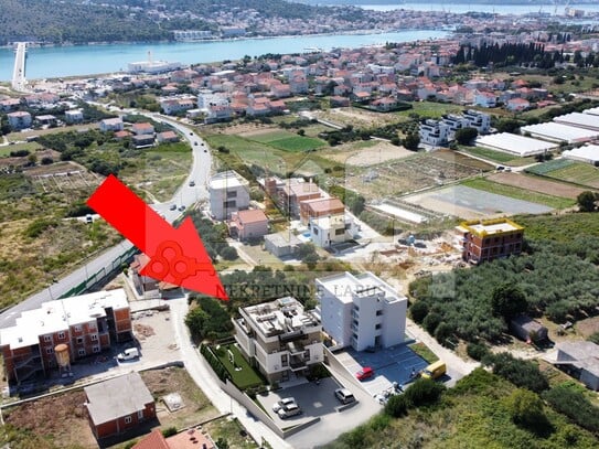 Penthouse mit Dachterrasse, S5, Garage, Trogir