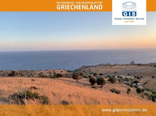 +++ GRUNDSTÜCK GRIECHENLAND - SÜD-KRETA: Traumhaft gelegen - unverbaubarer Meerblick +++