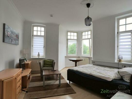 (EF0932_M) Erfurt: Andreasvorstadt, neu möbliertes 2-Zimmer-Apartment mit Erker, offener Küche, WLAN und Aufzug