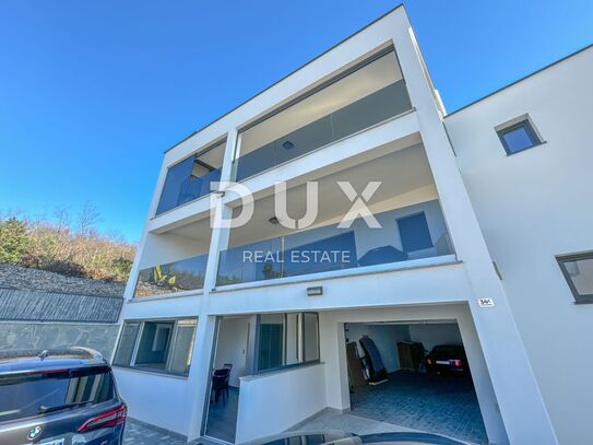 CRIKVENICA, DRAMALJ - Penthouse + Apartment in einem Neubau in Meeresnähe mit Aussicht, Garage