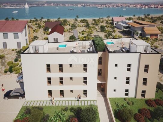 ZADAR, SUKOŠAN - Moderne Wohnung im Bau 30 m vom Meer entfernt S3