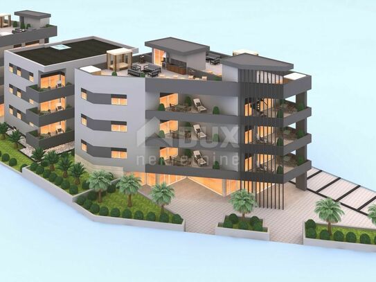 ZADAR, SUKOŠAN, Apartment mit 2 Schlafzimmern und Badezimmern in einem herrlichen Neubau mit Meerblick