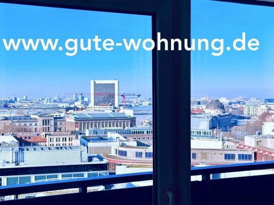 Hackescher Markt: Einzigartige Gelegenheit in Mitte 3 Zimmer, phantastische Aussicht und Balkon