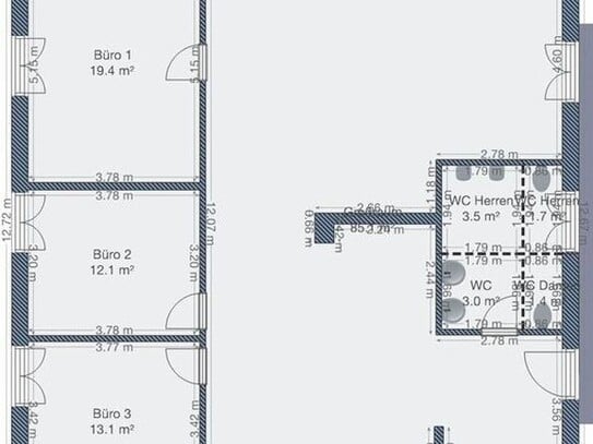 10_VB3737VH Büroetage in einem modernen Gewerbeanwesen / nördliche Stadtgrenze von Regensburg